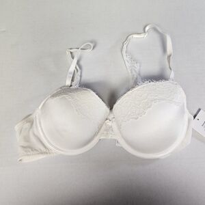 Auden 36A Elegant‎ White Lace Bra